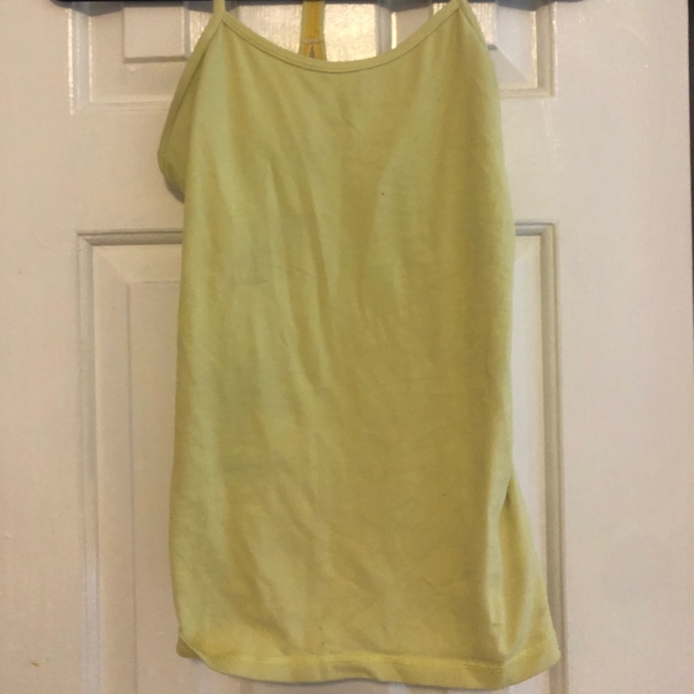 Yellow lulu lemon top